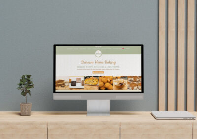 Doreens Home Bakery Website Showcase modern office desk smaller ()