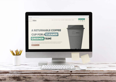 Trim Communiy Cup on Mac PC Design Showcase DesignBurst for web ()