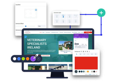 Veterinary Specialists Ireland Wesbite Design Construction Mockupby DesignBurst for web