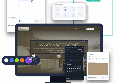 Mangan Woodcraft Design Construction Mockup Divi