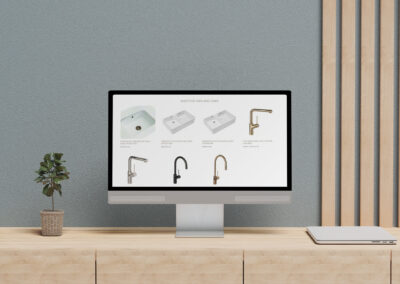 Mangan Woodcraft Online Store selling taps and sinks