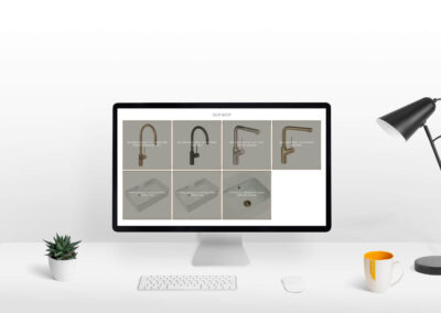 Shop Page for Mangan Woodcraft Website Design