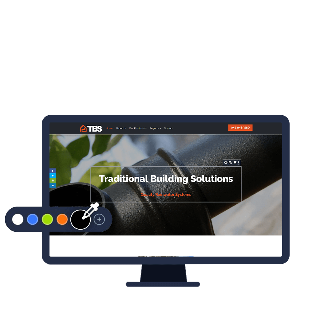 Design Construction Mockup FineWine Website for animation