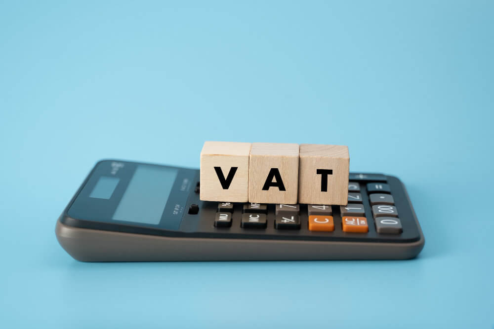 wooden cubes with word vat calculator VAT Calculator tool - Ireland